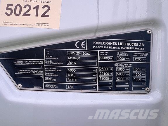 Konecranes 25/1200C 50212 Entreprenør - Andet