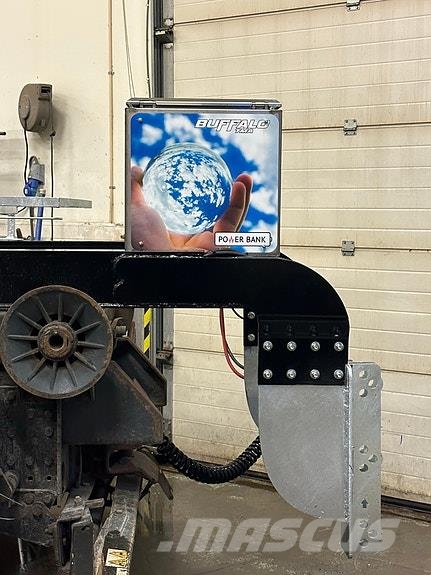 Krokramme med Buffalo TMA, powerbank og Solcelleen Další