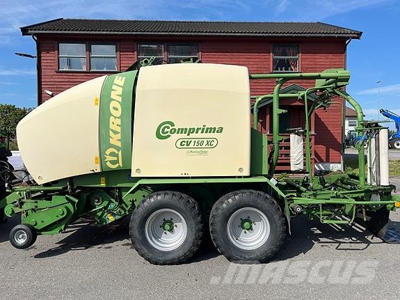 Krone Comprima CV 150 XC Balirke (okrogle bale)