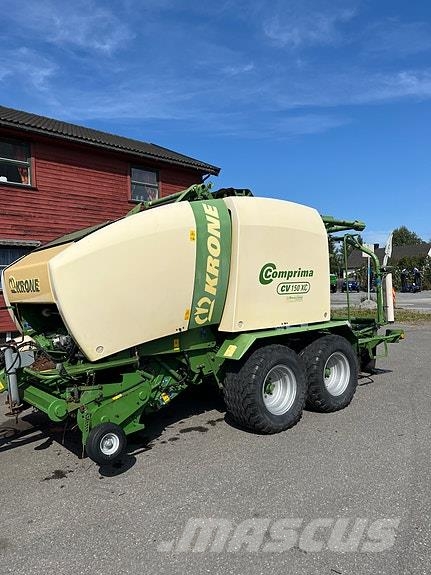 Krone Comprima CV 150 XC Balirke (okrogle bale)