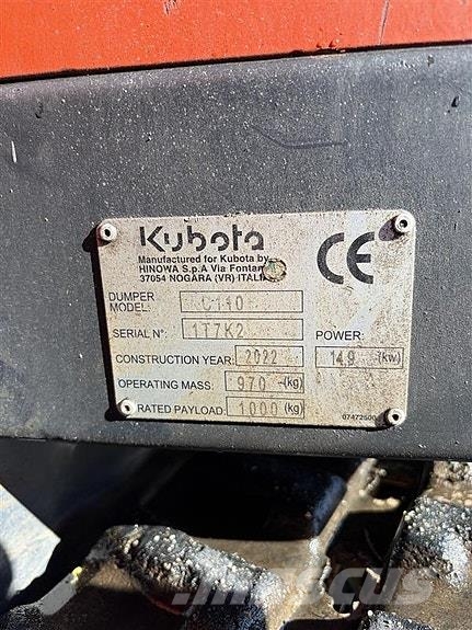 Kubota KC110HR-4 Anlegg - Annet