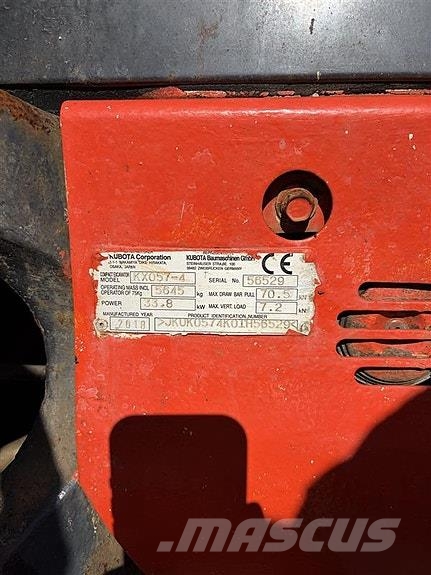 Kubota KX057-4 Anlegg - Annet