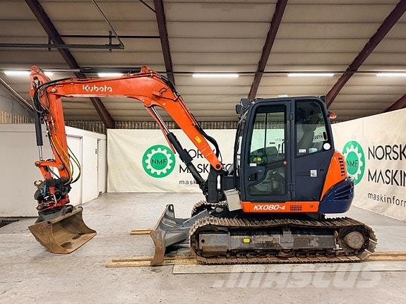 Kubota KX080-4 معدات البناء - غير ذلك