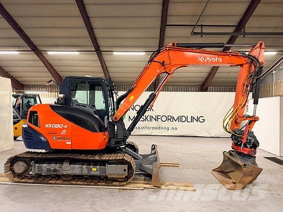 Kubota KX080-4 معدات البناء - غير ذلك