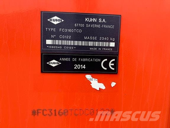 Kuhn FC 3160 TCD Podadoras