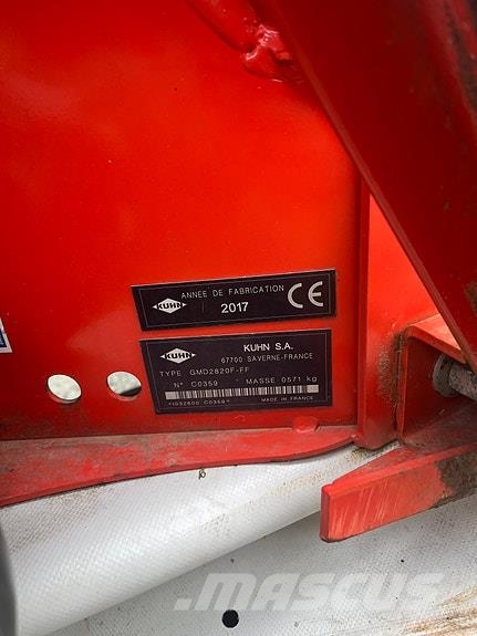 Kuhn GMD 2820 F Övriga vallmaskiner