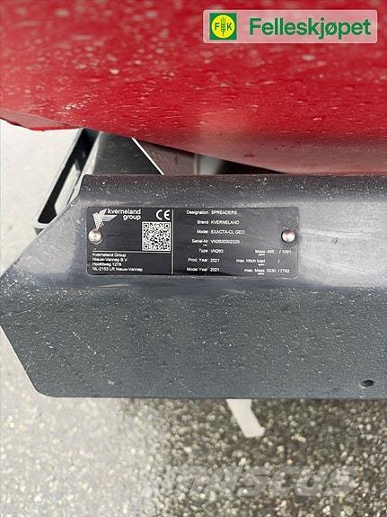 Kverneland CL GEO 1300 Espalhadores de minério