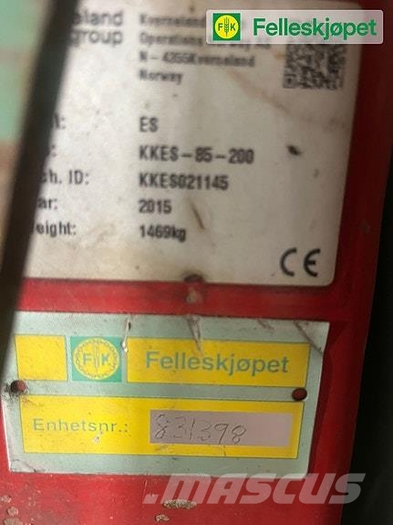 Kverneland es85 5skj stripe ماكينات وملحقات زراعة أخرى