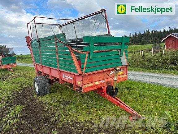Kverneland UN7000 Avlesservogn 2 stk Standarta piekabes