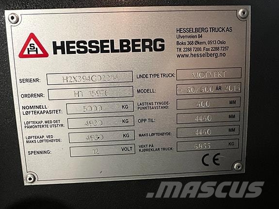 Linde H50D-02 #TAR INNBYTTE# Κατασκευές - Άλλα