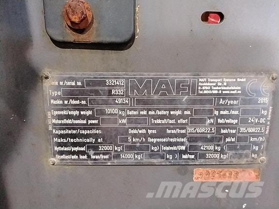 Mafi R332 49134 Строителство - Други