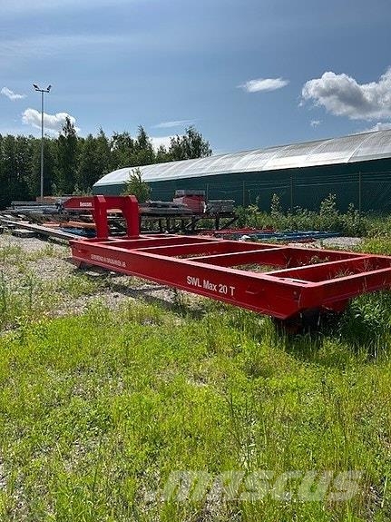 Mafi SEACOM Rolltrailer med svanehals container caset Otros