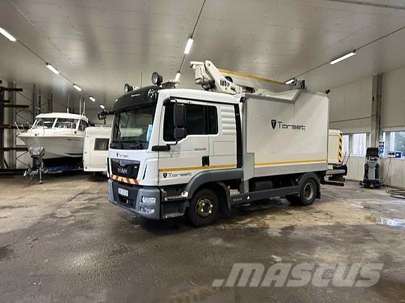 MAN TGL 8.220 7,5t C1 med LIFTCO personløfter og arbei Drugi tovornjaki