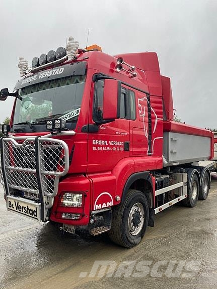 MAN TGS 33.500 6x6 brøytebil Bañeras basculantes usadas