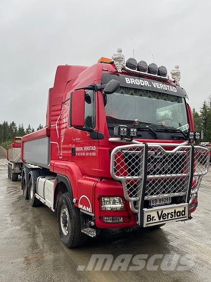 MAN TGS 33.500 6x6 brøytebil Bañeras basculantes usadas