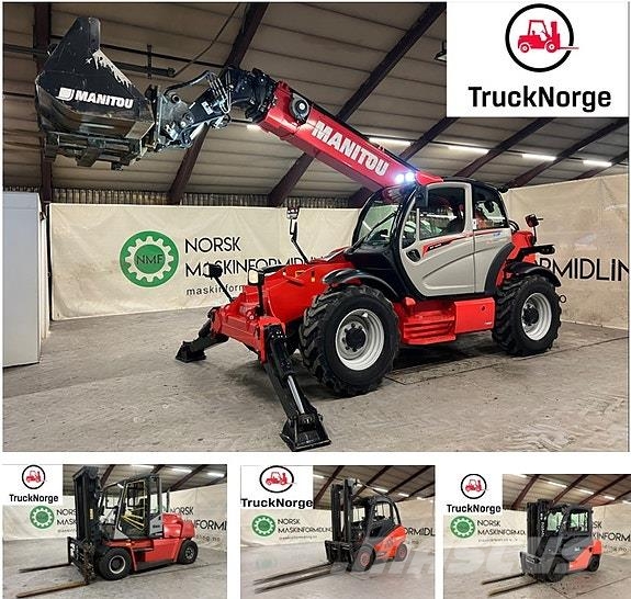 Manitou # TIL LEIE # TELESKOPTRUCK OG VANLIG MOTVEKTSTRUCK Muut koneet