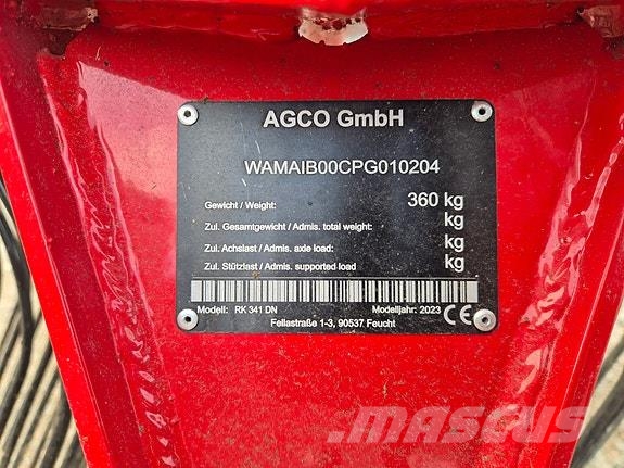 Massey Ferguson RK 341 DN Samlerive Rendforgatók