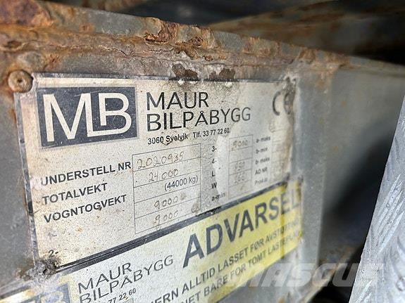 Maur Bilpåbygg Trippelkjerre, Vi tar alt tenkelig i innbytte, Bil Други ремаркета