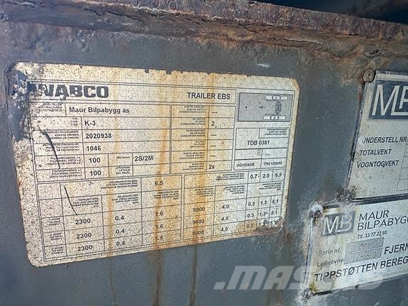 Maur Bilpåbygg Trippelkjerre, Vi tar alt tenkelig i innbytte, Bil Други ремаркета