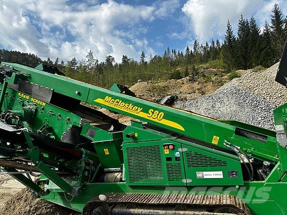 McCloskey S 80. SVEDALA KONKNUSER AGGREGAT 180 KWA Statyba - Kita