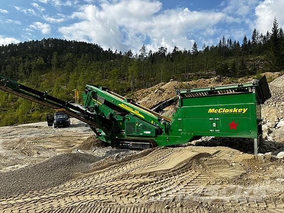 McCloskey S 80. SVEDALA KONKNUSER AGGREGAT 180 KWA Statyba - Kita