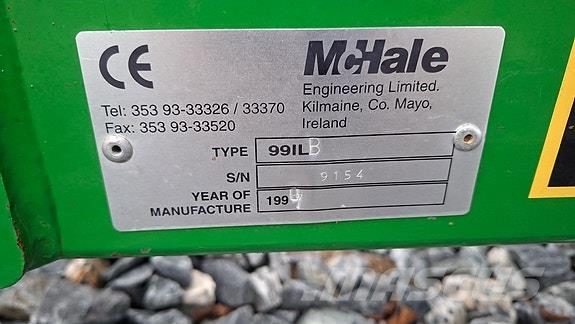 McHale 991LB Rundballepakker Prasy zwijające