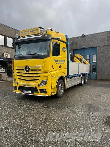 Mercedes-Benz Actros 2558 Crane trucks