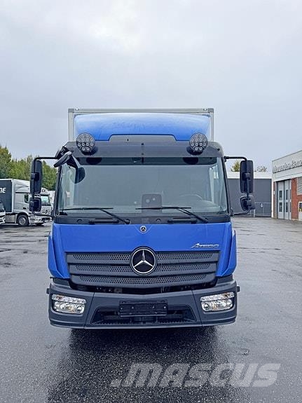 Mercedes-Benz Atego 818L, 3 Seter, webasto, 1000m, AC, 2025kg n Sanduk kamioni