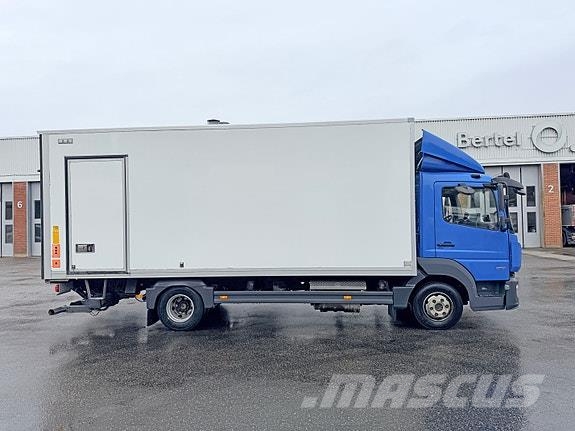 Mercedes-Benz Atego 818L, 3 Seter, webasto, 1000m, AC, 2025kg n Sanduk kamioni
