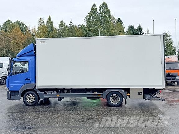 Mercedes-Benz Atego 818L, 3 Seter, webasto, 1000m, AC, 2025kg n Sanduk kamioni