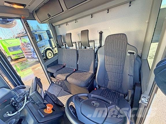 Mercedes-Benz e- Econic 300L Elektrisk renovasjonsbil Faun Vari Citi