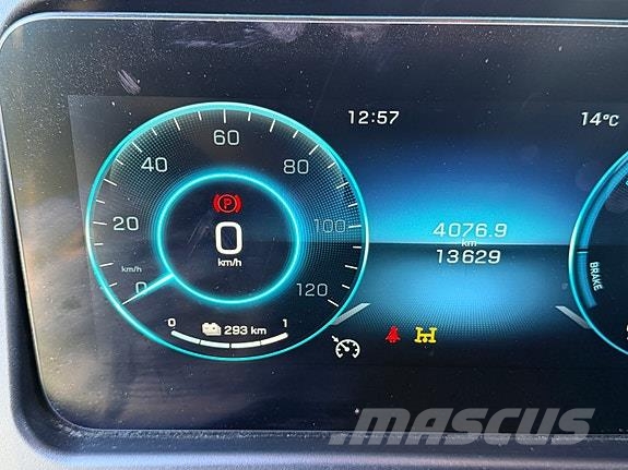 Mercedes-Benz e- Econic 300L Elektrisk renovasjonsbil Faun Vari Citi