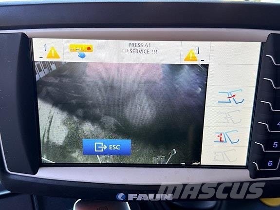 Mercedes-Benz e- Econic 300L Elektrisk renovasjonsbil Faun Vari Citi