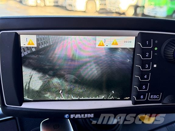 Mercedes-Benz e- Econic 300L Elektrisk renovasjonsbil Faun Vari Citi