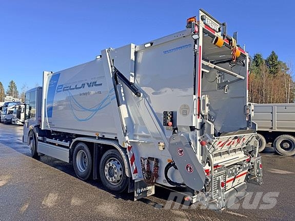 Mercedes-Benz e- Econic 300L Elektrisk renovasjonsbil Faun Vari Citi