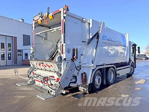 Mercedes-Benz e- Econic 300L Elektrisk renovasjonsbil Faun Vari Citi