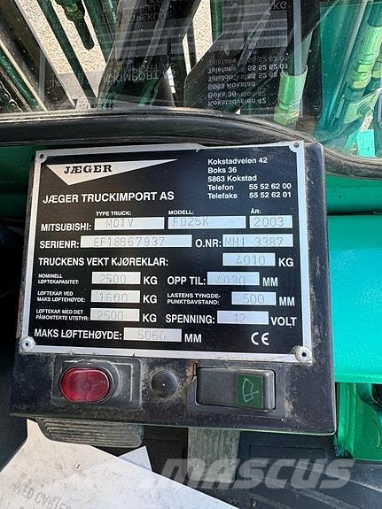 Mitsubishi FD25K Diger