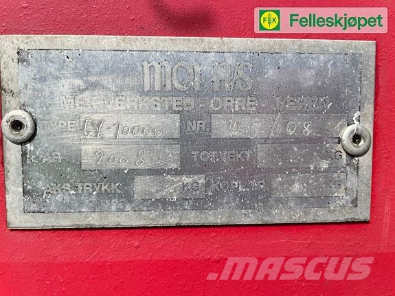 Moi CX 10000 brems, 600/50r22,5 nokian els Mineralspreder
