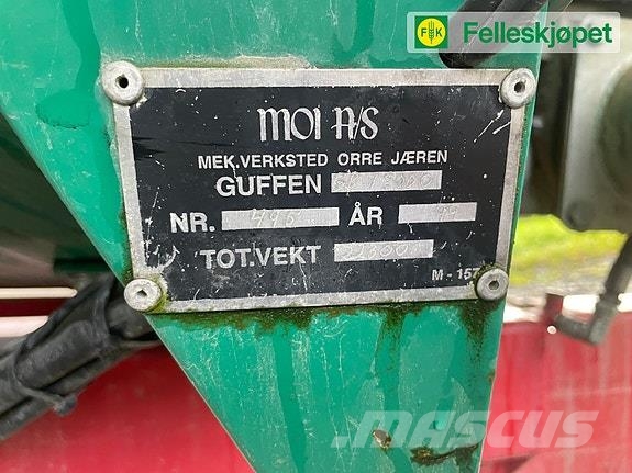 Moi / Kverneland GB 18 med jett pumpa og sjølvsug med  Mineraldüngerstreuer