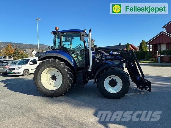 New Holland T5.115 EC Blue Power, Trima laster, kun 2480 timer Traktorer