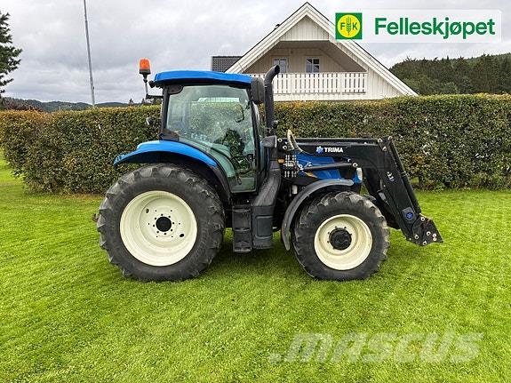New Holland T6.140 EC 50km/t.»,laster Traktorer