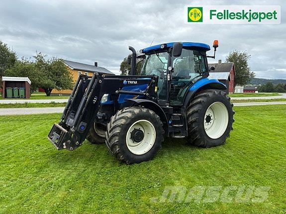 New Holland T6.140 EC 50km/t.»,laster الجرارات