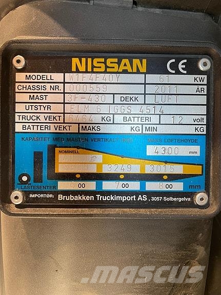 Nissan W1F4F40Y Otros