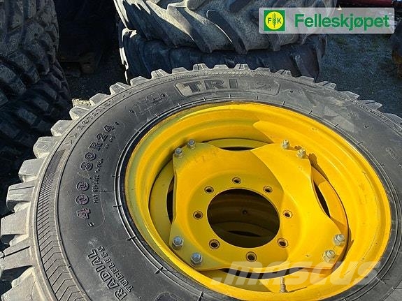 Nokian TRI2 Hjul 480/80-34 og 400/80-24 Gume, točkovi i felne