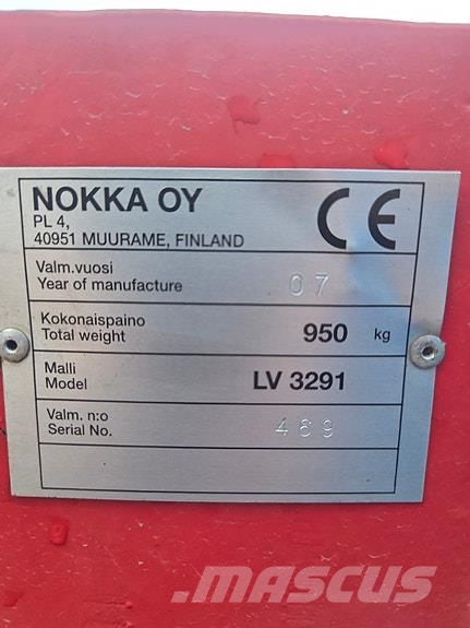 Nokka LV 3291 Sněhové frézy
