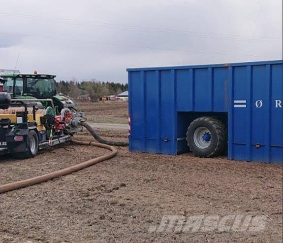  Ørum buffertank for gjødsel 60-100m3 Rasturači đubriva