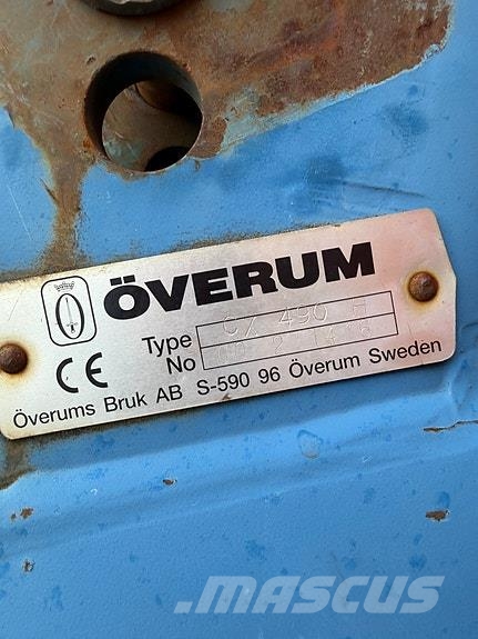 Øvrum xcelsior cx 490 Vendeplove