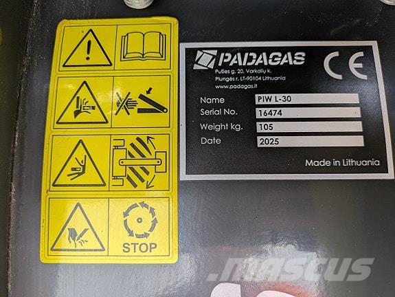 Padagas PIW-30 Otra maquinaria agrícola