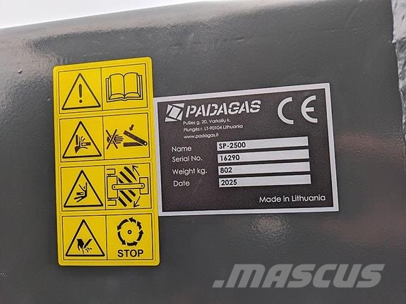 Padagas SP-2000 / SP-3000 Spargisabbia e spargisale