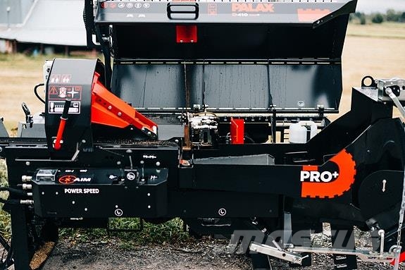 Palax vedmaskin D410 Pro+ PTO Forstanhänger